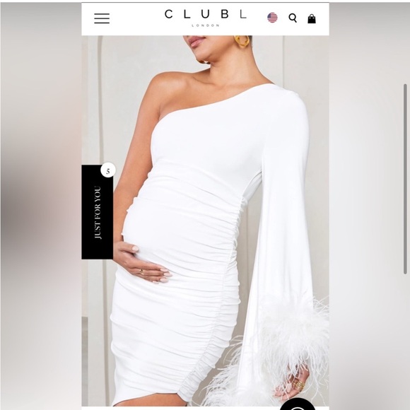 Club L London Maternity Dress - Picture 3 of 13